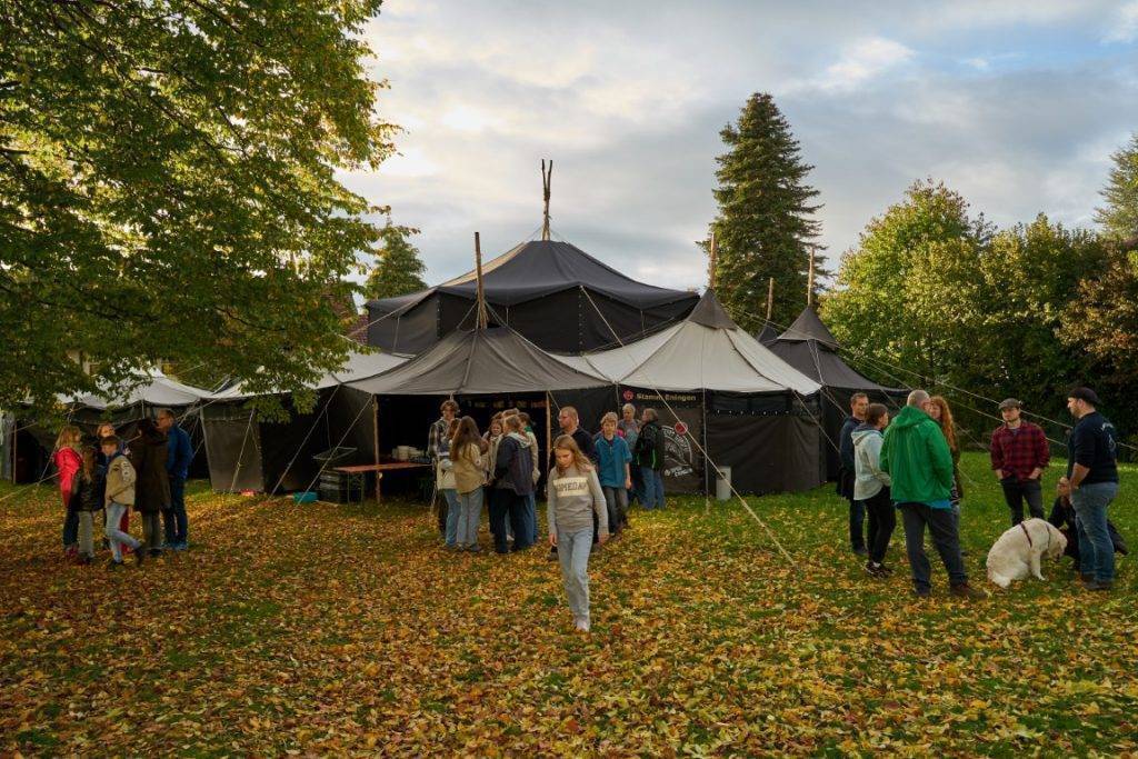 Jurtenwochenende 2022 der DPSG Eningen