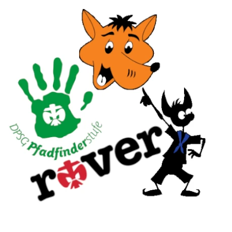 Kombination von Wöli, Jupfi, Pfadi und Rover Logos