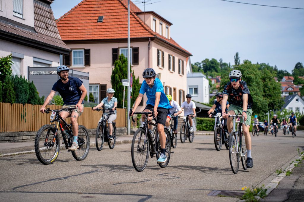 24h-Sponsoren-Radrennen: während dem Rennen